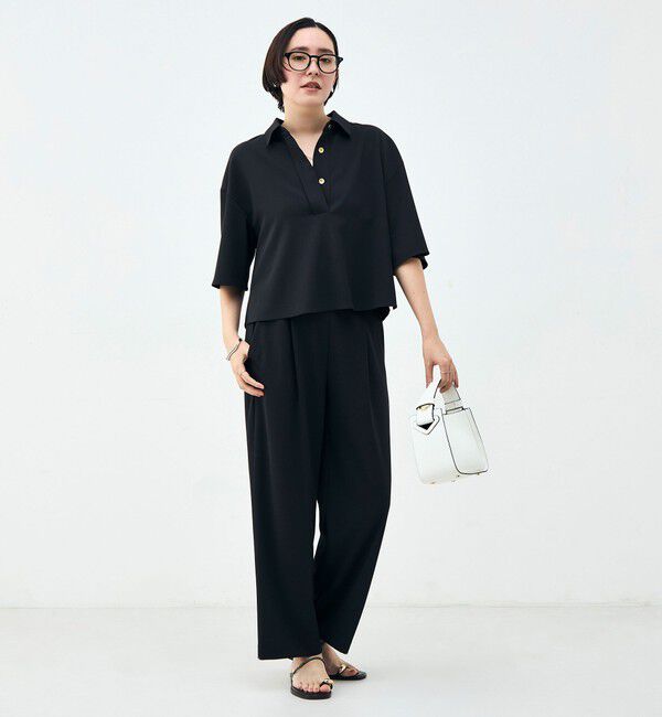 NOLLEY'S「《セットアップ対応》ウォッシャブルイージーツイルシャツ」|シャツ・ブラウス|