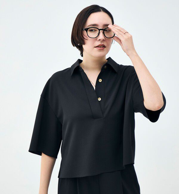 NOLLEY'S「《セットアップ対応》ウォッシャブルイージーツイルシャツ」|シャツ・ブラウス|