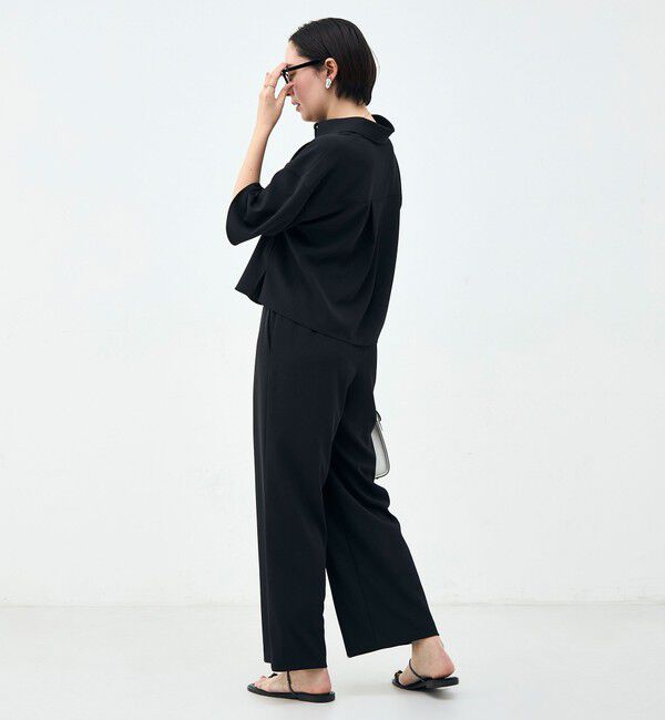 NOLLEY'S「《セットアップ対応》ウォッシャブルイージーツイルシャツ」|シャツ・ブラウス|