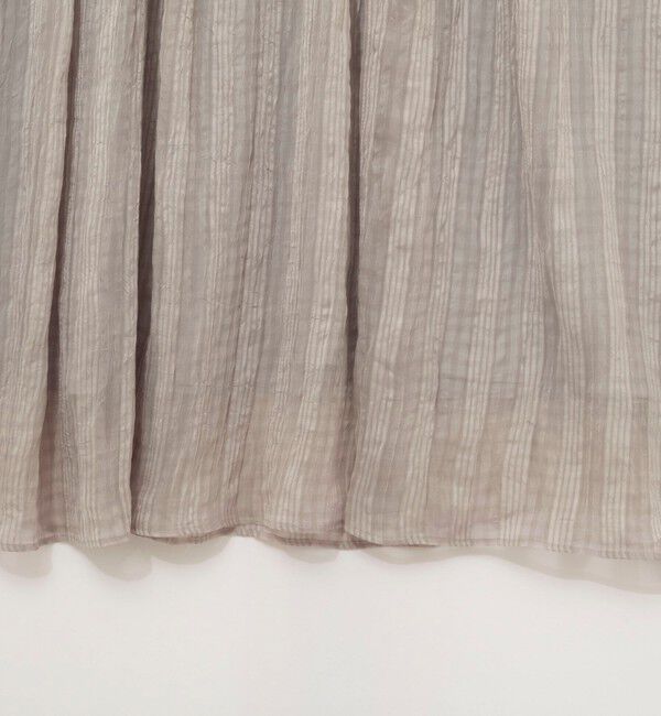 NOLLEY'S「【WEB限定】ウォッシャブルシアーチェックワンピース」|ワンピース|