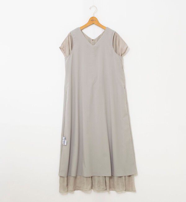 NOLLEY'S「【WEB限定】ウォッシャブルシアーチェックワンピース」|ワンピース|