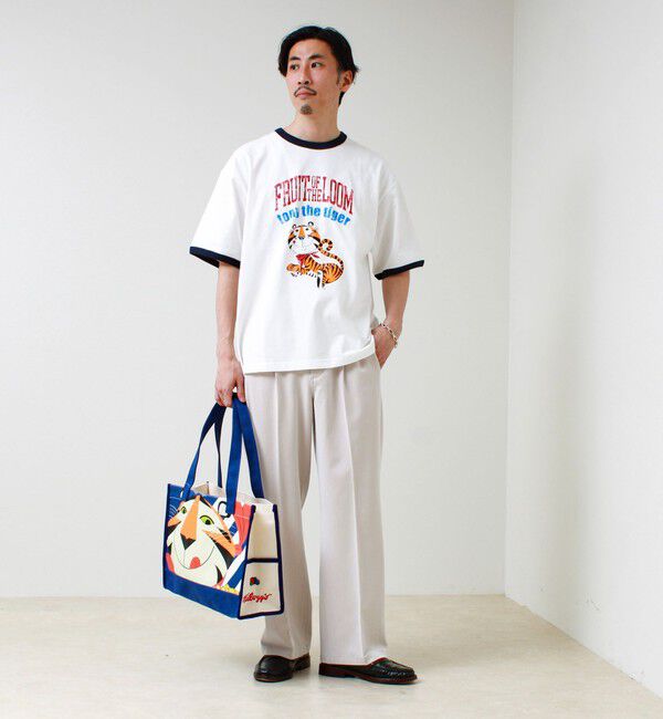 GLOSTER「【FTL &times; KELLOGGS】RINGER T-SHIRT」|Tシャツ・カットソー|