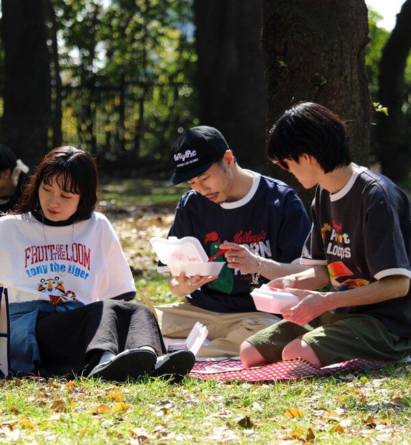 GLOSTER「【FTL &times; KELLOGGS】RINGER T-SHIRT」|Tシャツ・カットソー|