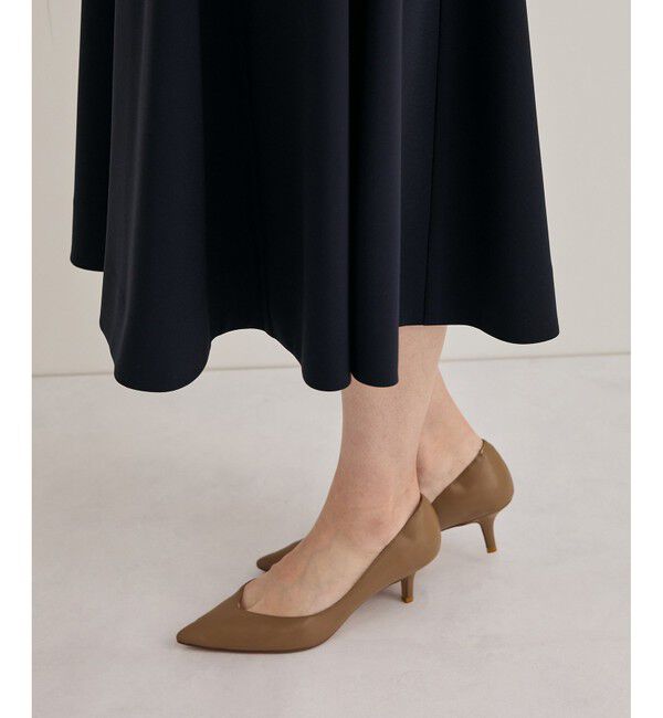 ROPE「トリアセハイウエストフレアスカート【セレモニー/通勤対応】」|スカート|