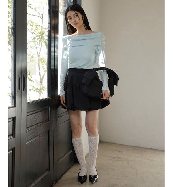 VIS「タックディテールオフショルカットソー」|Tシャツ・カットソー|