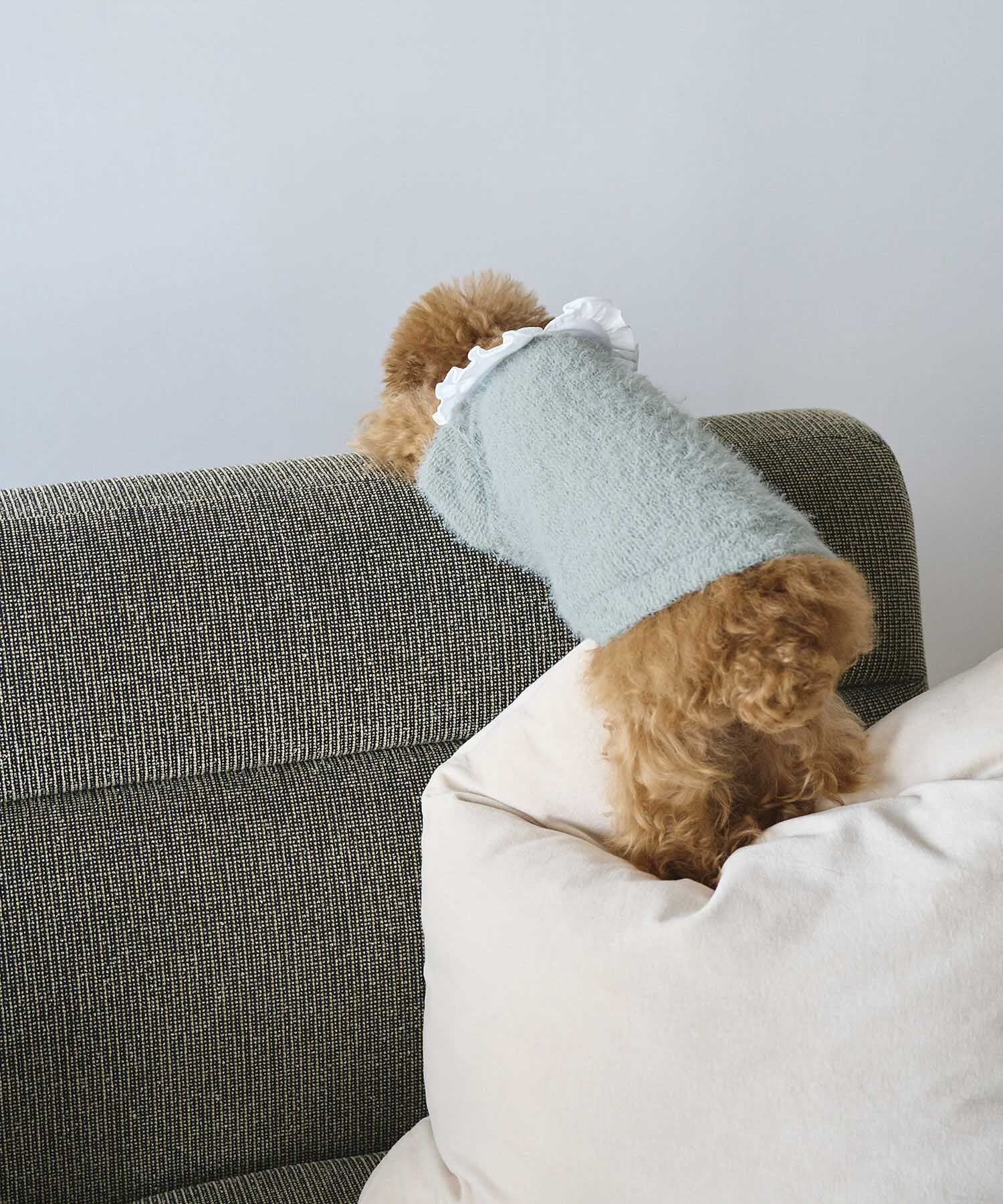 ROPE PICNIC PASSAGE「【DOG】ビックカラーカーディガン」|その他|