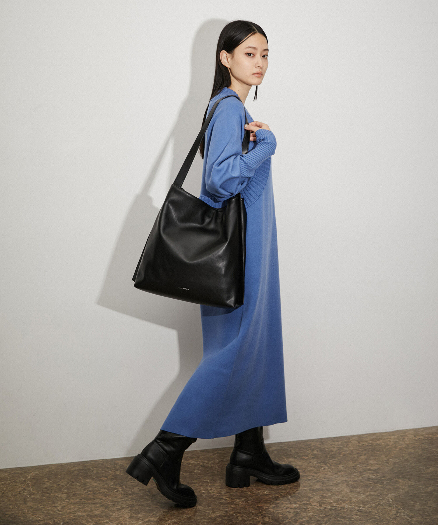 ADAM ET ROPE'「ソフトフェイクレザーマルチトート」|トートバッグ|