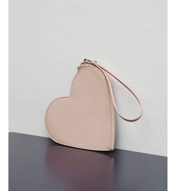 ADAM ET ROPE'「ハートミニクラッチバッグ」|クラッチバッグ|