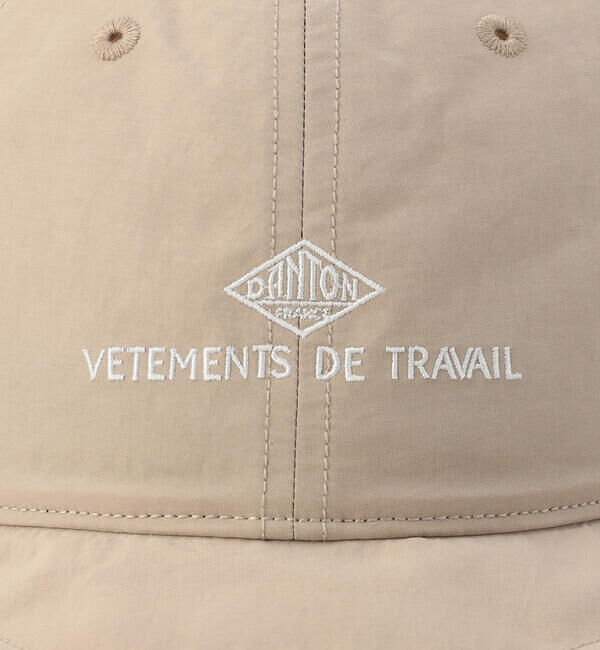DANTON「DANTON | タッサー フラットバイザー6Pキャップ UNISEX」|キャップ・キャスケット|