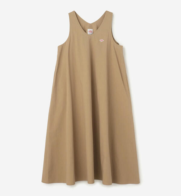 DANTON「DANTON | ハイカウントコットン Vネックワンピース」|ワンピース|