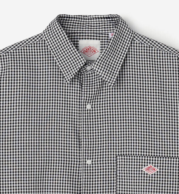 DANTON「DANTON | ポリオックスフォード シャツワンピース WOMEN」|ワンピース|