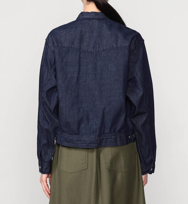  「orSlow | デニム ウエスタンシャツジャケット WOMEN」|テーラードジャケット|
