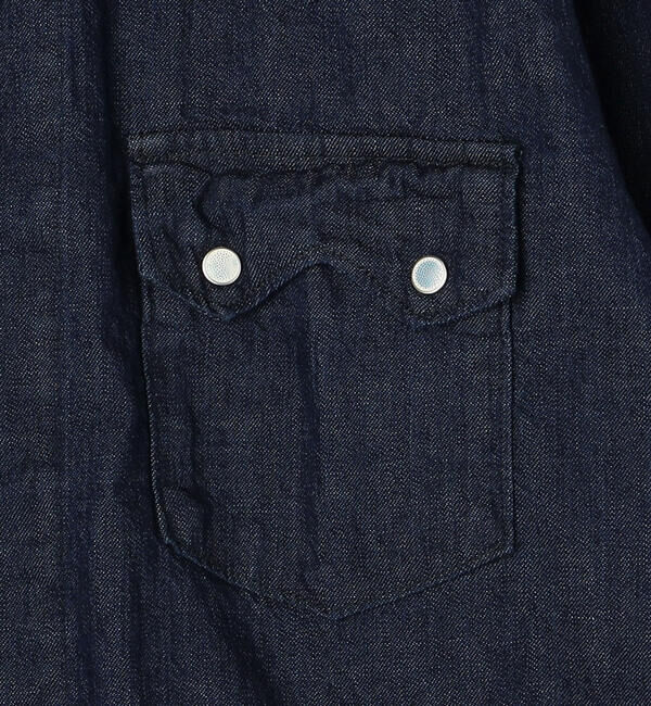  「orSlow | デニム ウエスタンシャツジャケット WOMEN」|テーラードジャケット|