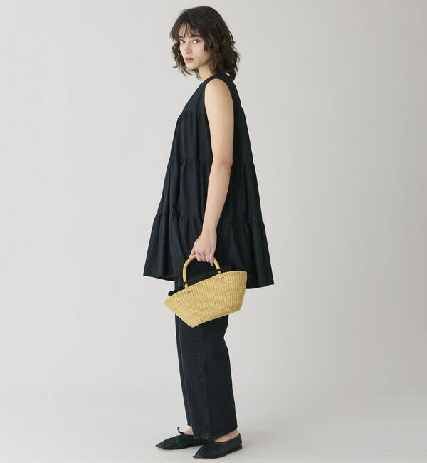 GYMPHLEX「Gymphlex | コットンブロード ティアードチュニック WOMEN」|ワンピース|