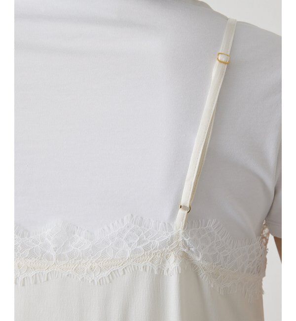 THE PAUSE「【THE PAUSE】レーストリムキャミブラウス」|シャツ・ブラウス|