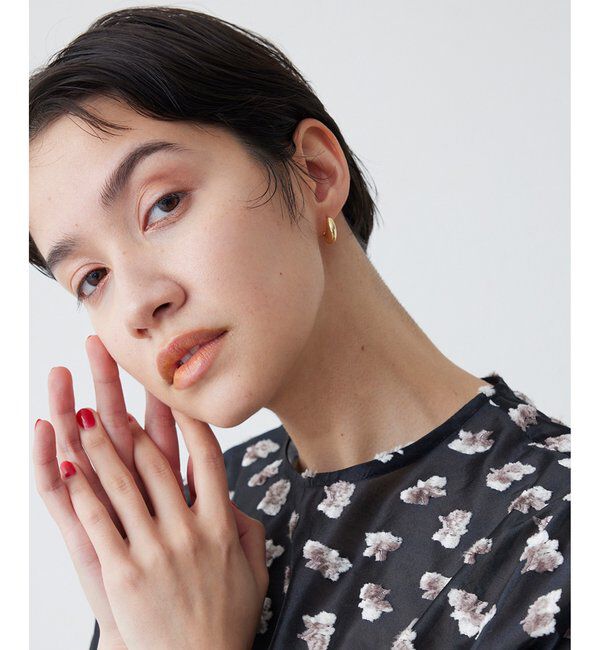 THE PAUSE「【THE PAUSE】カーブピアス」|リング|