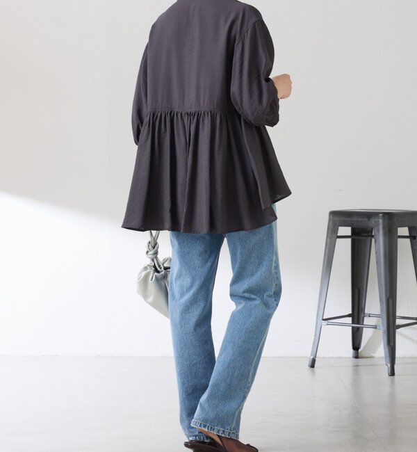  「切替フレアシアーシャツ」|シャツ・ブラウス|