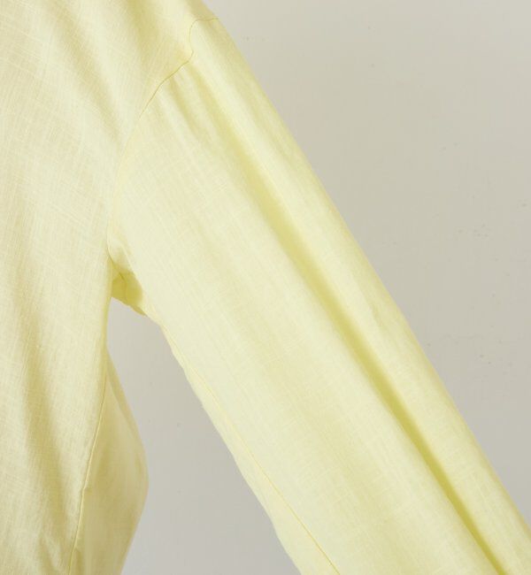  「【涼しく着れる】麻混バックツイストシャツ」|シャツ・ブラウス|