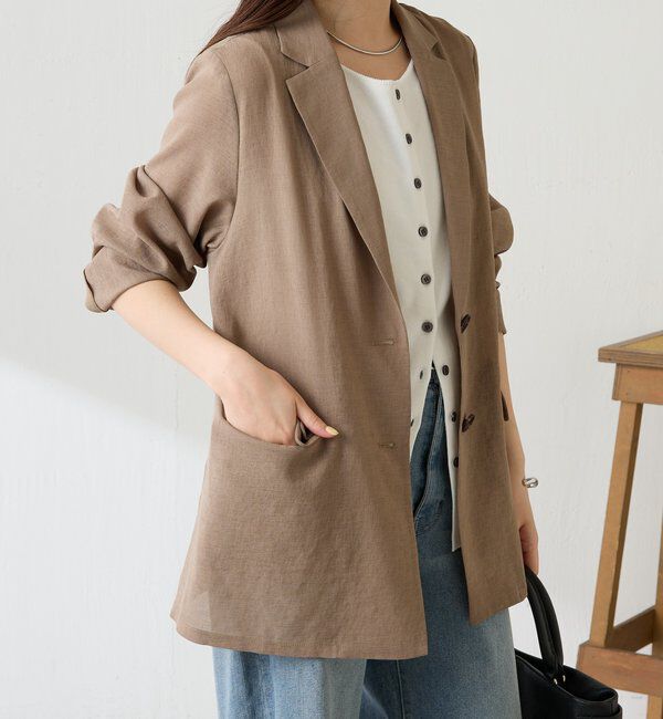  「ダブルポケットシアージャケット」|デニムジャケット|