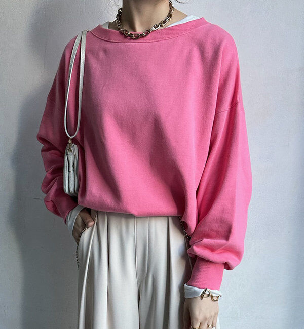  「【新色追加/毎年大人気！】裏毛スウェット」|Tシャツ・カットソー|