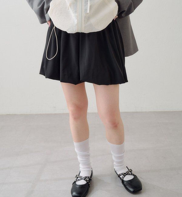  「バルーンミニスカート」|スカート|