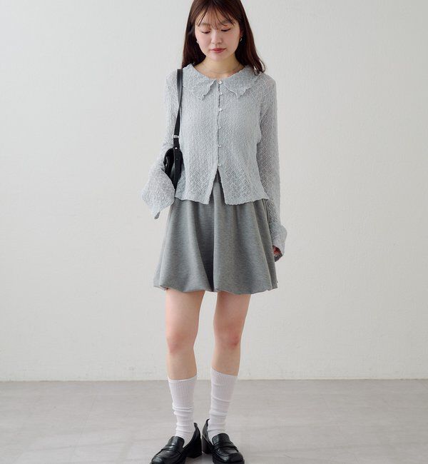  「バルーンミニスカート」|スカート|