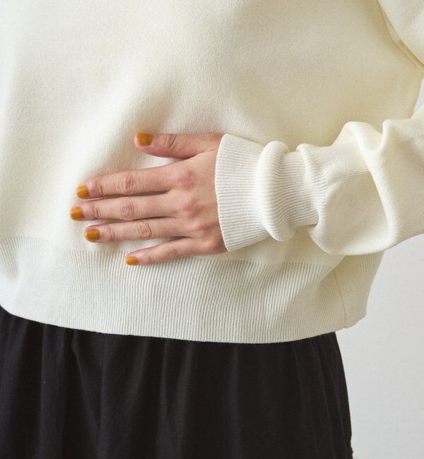  「ジョーゼットオフショルニット」|ニット・セーター|