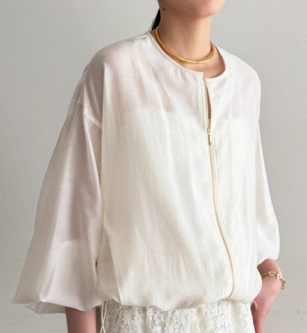  「シアーバルーンブルゾン」|ベスト・ジレ|