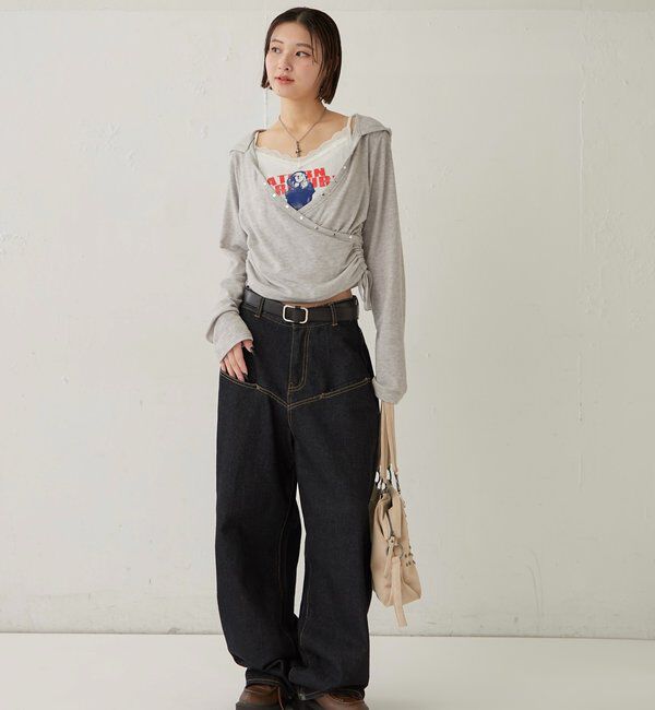  「シャーロットパターンメッシュレースキャミ」|キャミソール|