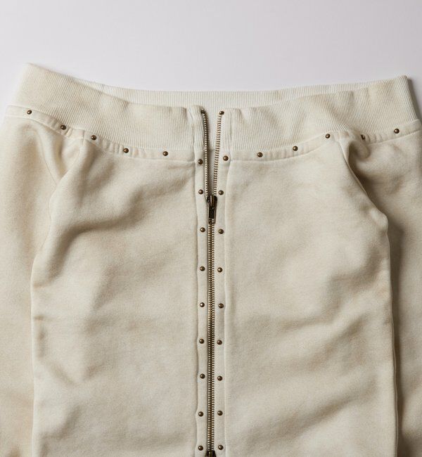  「フロントジップスタッズオフショル」|Tシャツ・カットソー|