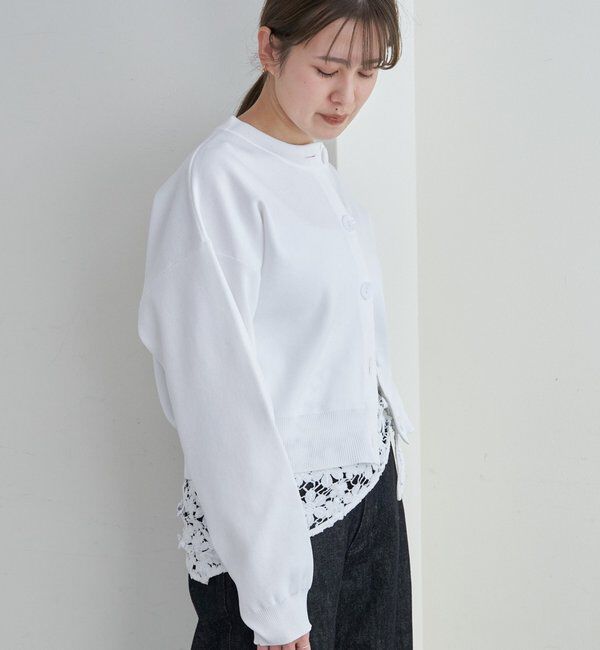  「ソフトニットカーディガン」|カーディガン|