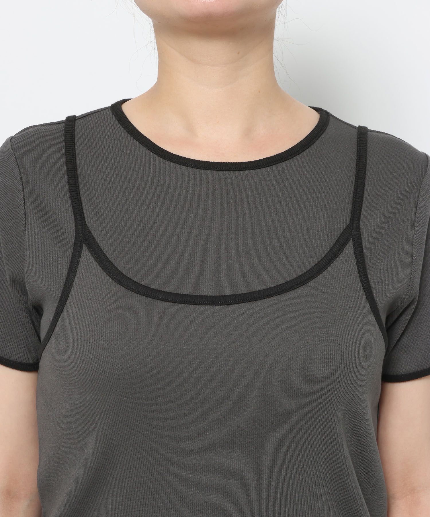 LOWRYS FARM「ハイショク２ＰプルオーバーＳＳ」|Tシャツ・カットソー|