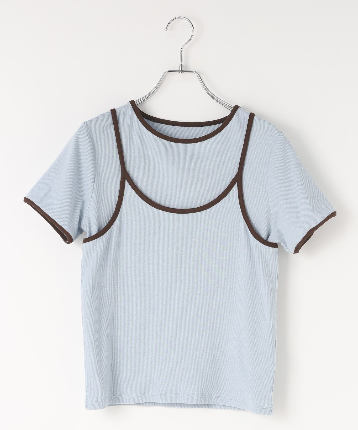 LOWRYS FARM「ハイショク２ＰプルオーバーＳＳ」|Tシャツ・カットソー|