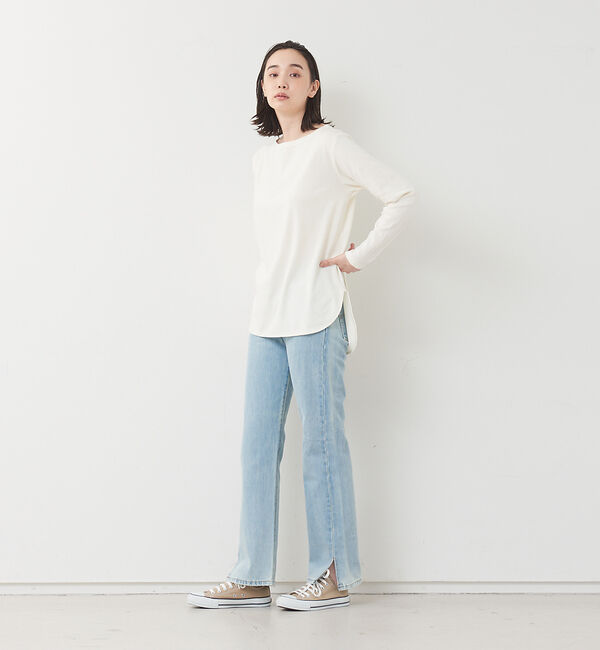 collex「【新色登場】ウール混 リラックスロングスリーブプルオーバー」|Tシャツ・カットソー|