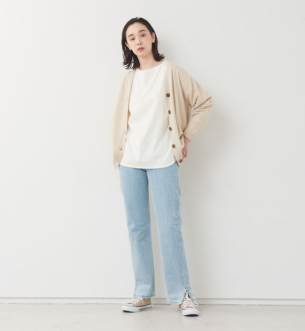 collex「【新色登場】ウール混 リラックスロングスリーブプルオーバー」|Tシャツ・カットソー|