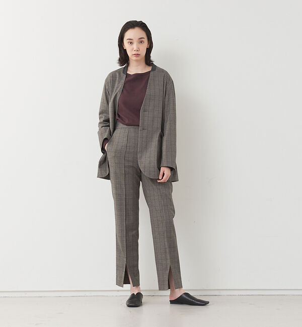 collex「【新色登場】ウール混 リラックスロングスリーブプルオーバー」|Tシャツ・カットソー|