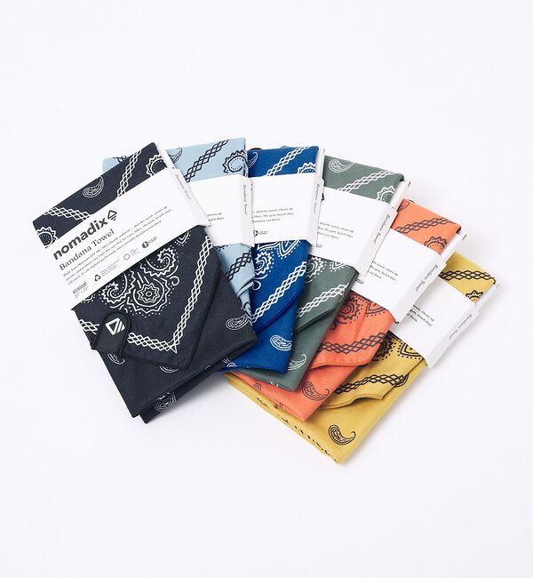 ABAHOUSE「【NOMADIX / ノマディックス】Bandana Towel: Paisle」|タオル|