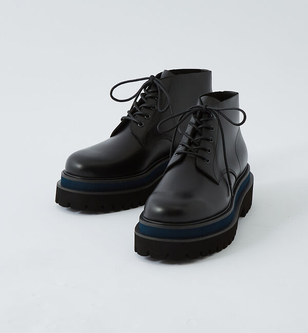 alfredoBANNISTER「ダブルソール レースアップ ブーツ」|ショートブーツ|