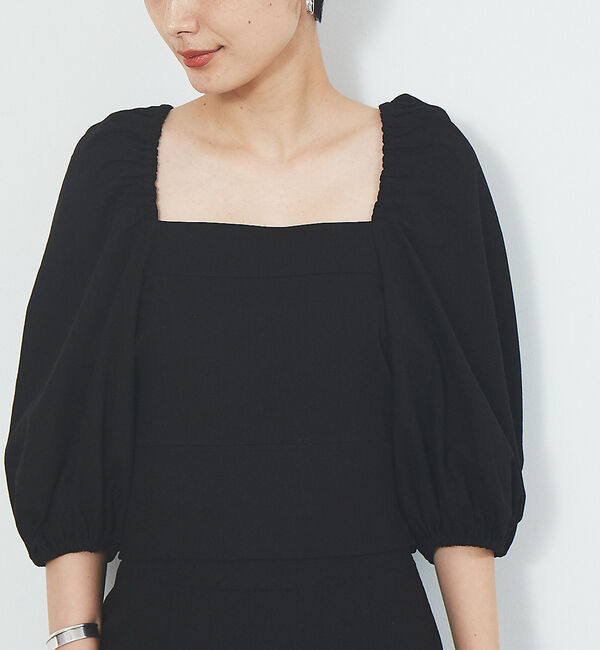 Rouge vif「【セットアップ対応】リボンボリュームスリーブブラウス」|シャツ・ブラウス|