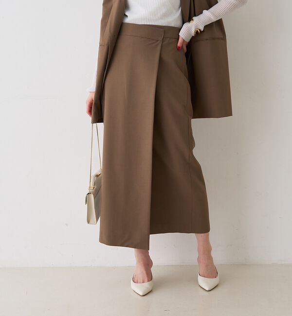 Rouge vif「【セットアップ対応】ラップタイトスカート」|スカート|