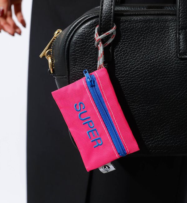 Rouge vif「【Drifter/ドリフター】KELLEYS CHARMポーチ/刺繍/カードケー」|ポーチ|ピンク