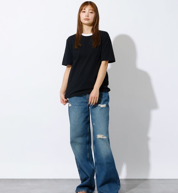 Rouge vif「【HANES/ヘインズ】リバーシブルTシャツ by THE DODO JEAN」|Tシャツ・カットソー|