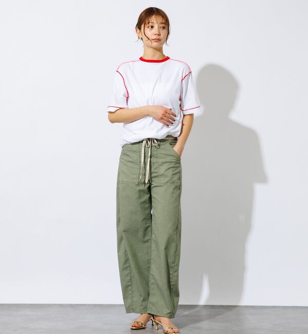 Rouge vif「【HANES/ヘインズ】リバーシブルTシャツ by THE DODO JEAN」|Tシャツ・カットソー|