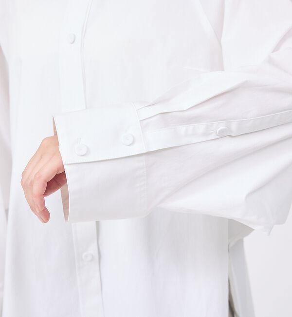 Rouge vif「ドルマンストレッチブロードビックシャツ」|シャツ・ブラウス|