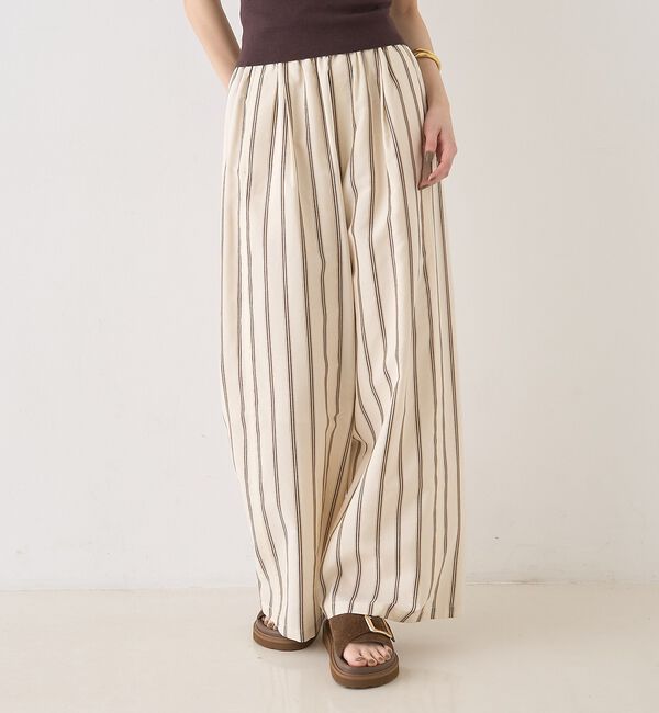 Rouge vif「ストライプイージーパンツ/ウエストゴム」|その他|