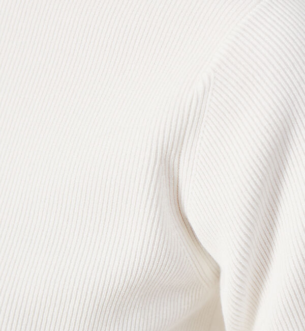 qualite「ウォッシャブルクルーネックニットT」|ニット・セーター|