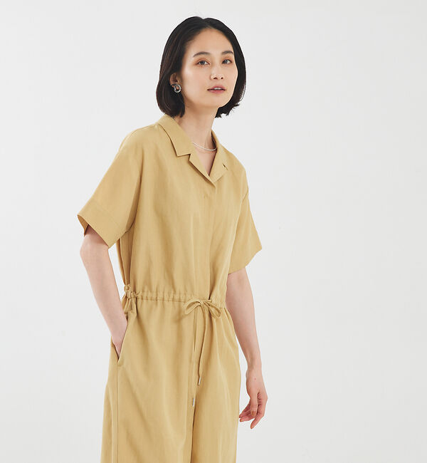 qualite「ライトリネンオールインワン」|オールインワン|