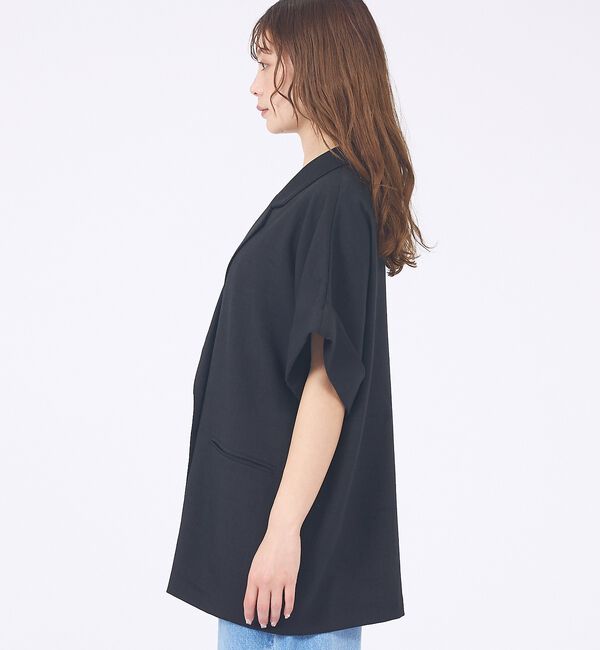 abahouse mavie「【大好評につき再登場！】ハーフスリーブジャケット【予約】」|テーラードジャケット|