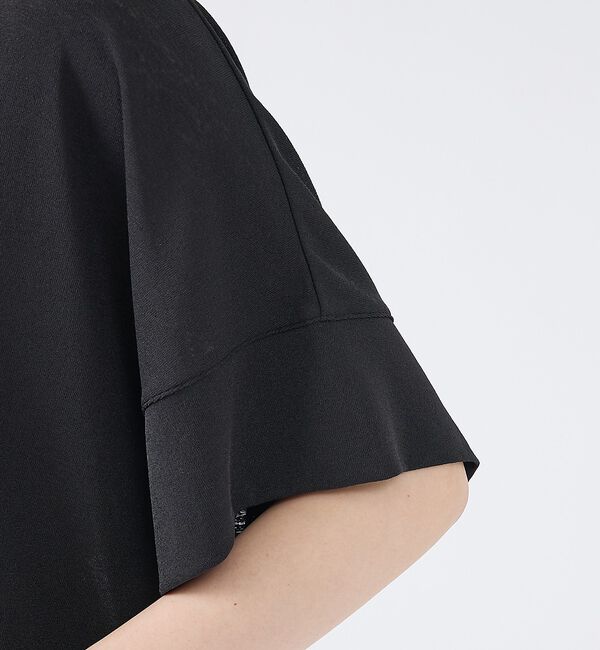 abahouse mavie「【二の腕カバー】スラブプルオーバー【予約】」|Tシャツ・カットソー|