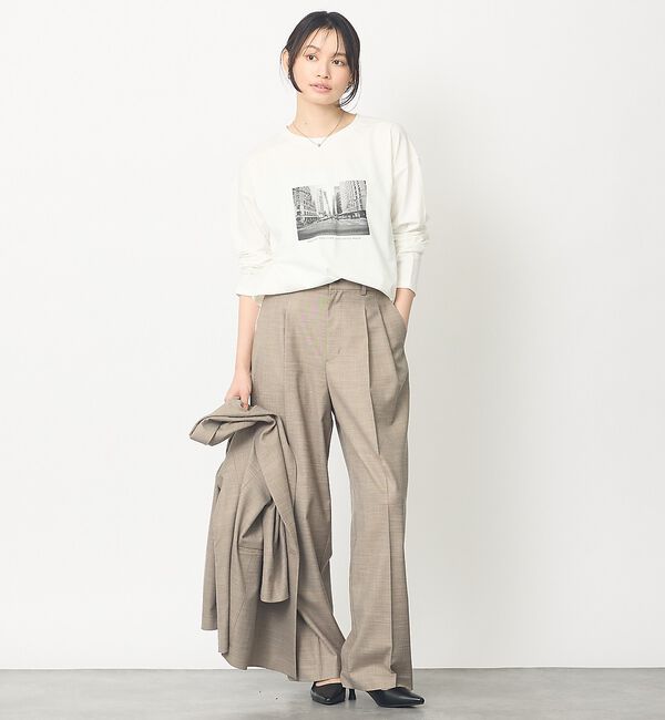 abahouse mavie「【1枚でサマになる】フォトロンT」|Tシャツ・カットソー|